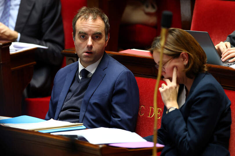 De Franse premier Sébastien Lecornu. 