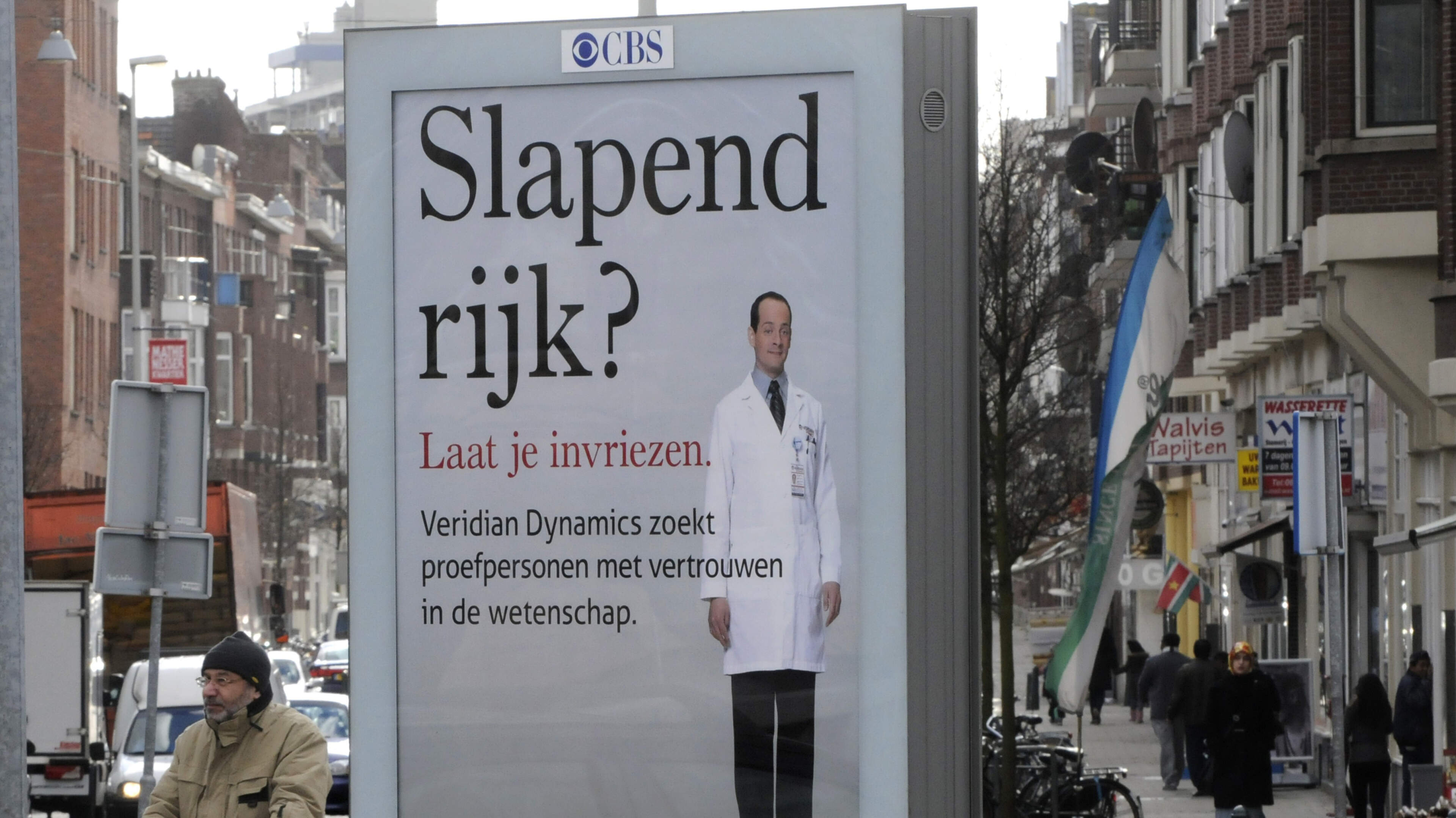 Mijn buurman is stervende en wil zijn hoofd laten invriezen in een soort verlangen naar ontsnapping