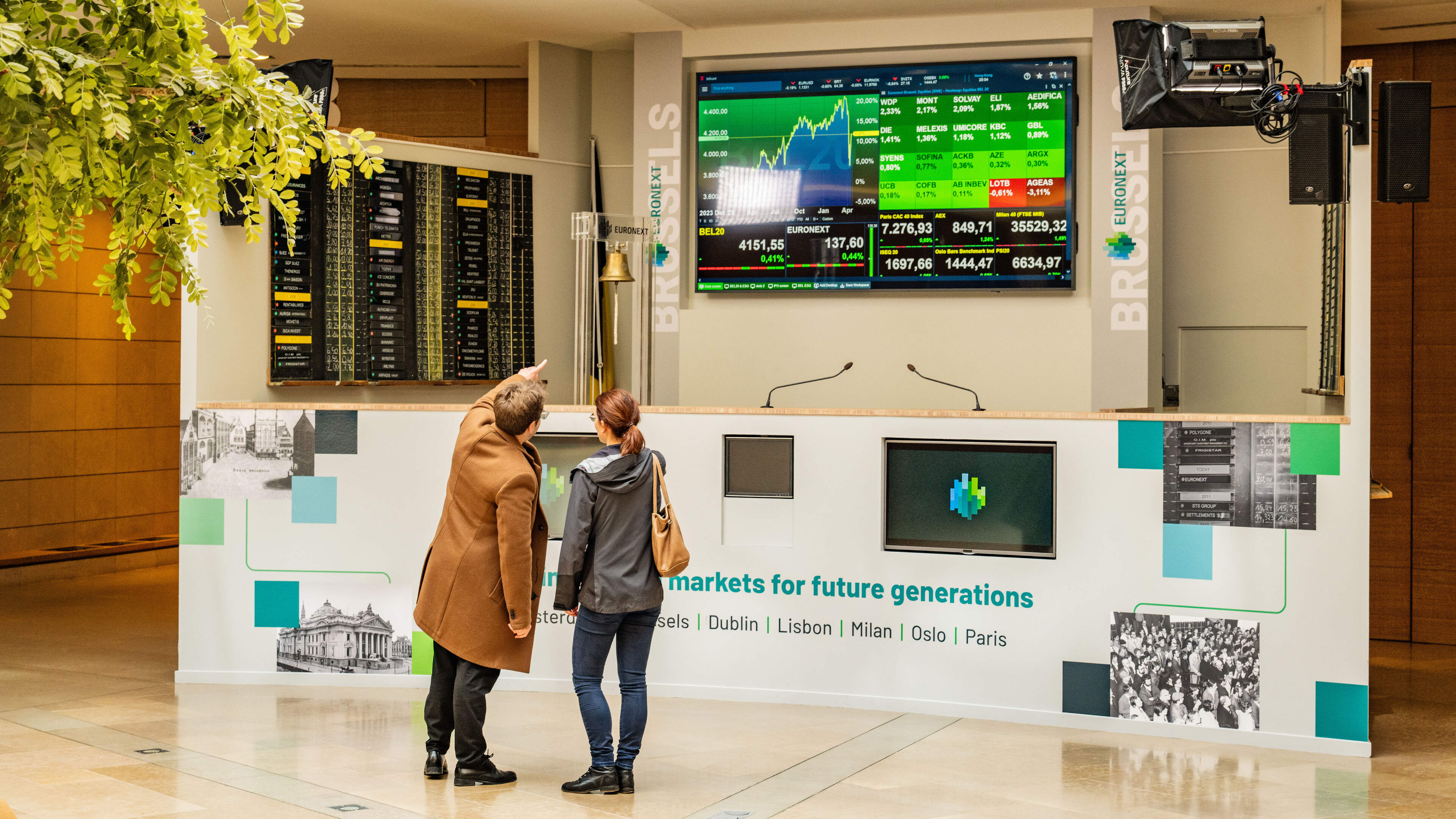 Brusselse beurs slikt klein verlies