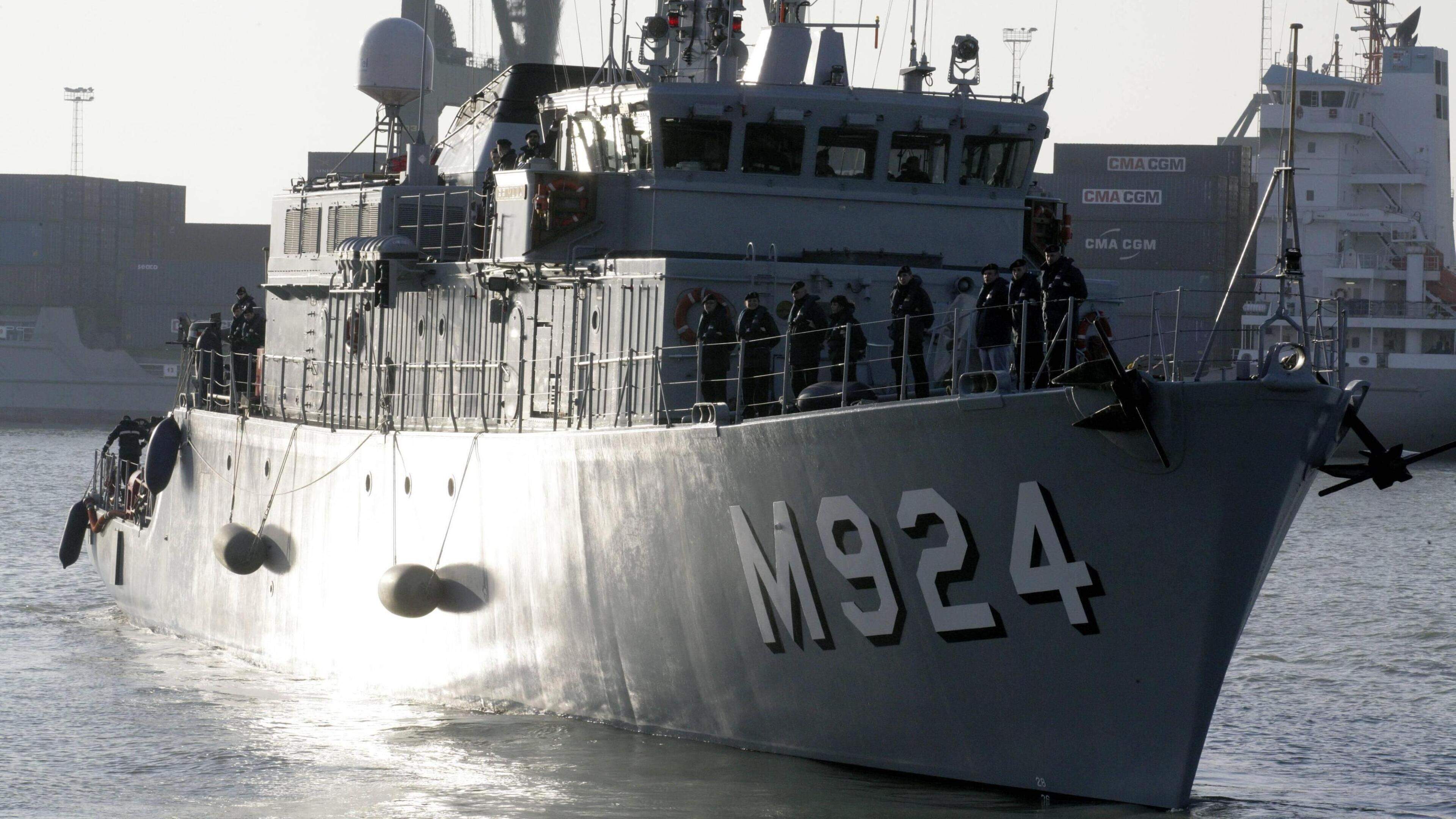 Belgische mijnenjager op weg naar Middellandse Zee: “Het probleem met mijnen op zee is dat ze al werken zodra je erover spreekt”