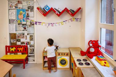 2024/09/16. Themabeelden over kinderopvang. in dagverblijf de oogappel in mechelen, bij de bijtjes, 