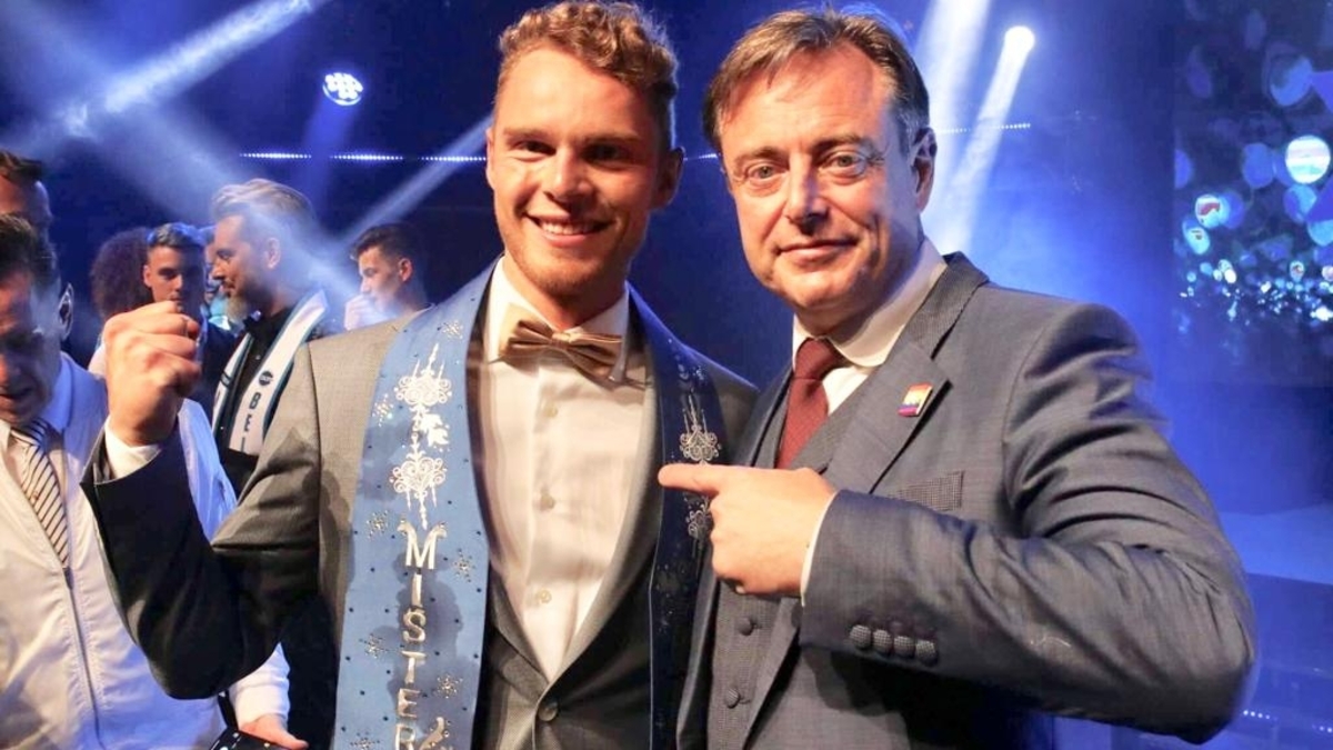 Matthias De Roover verkozen tot Mister Gay Belgium | De Standaard