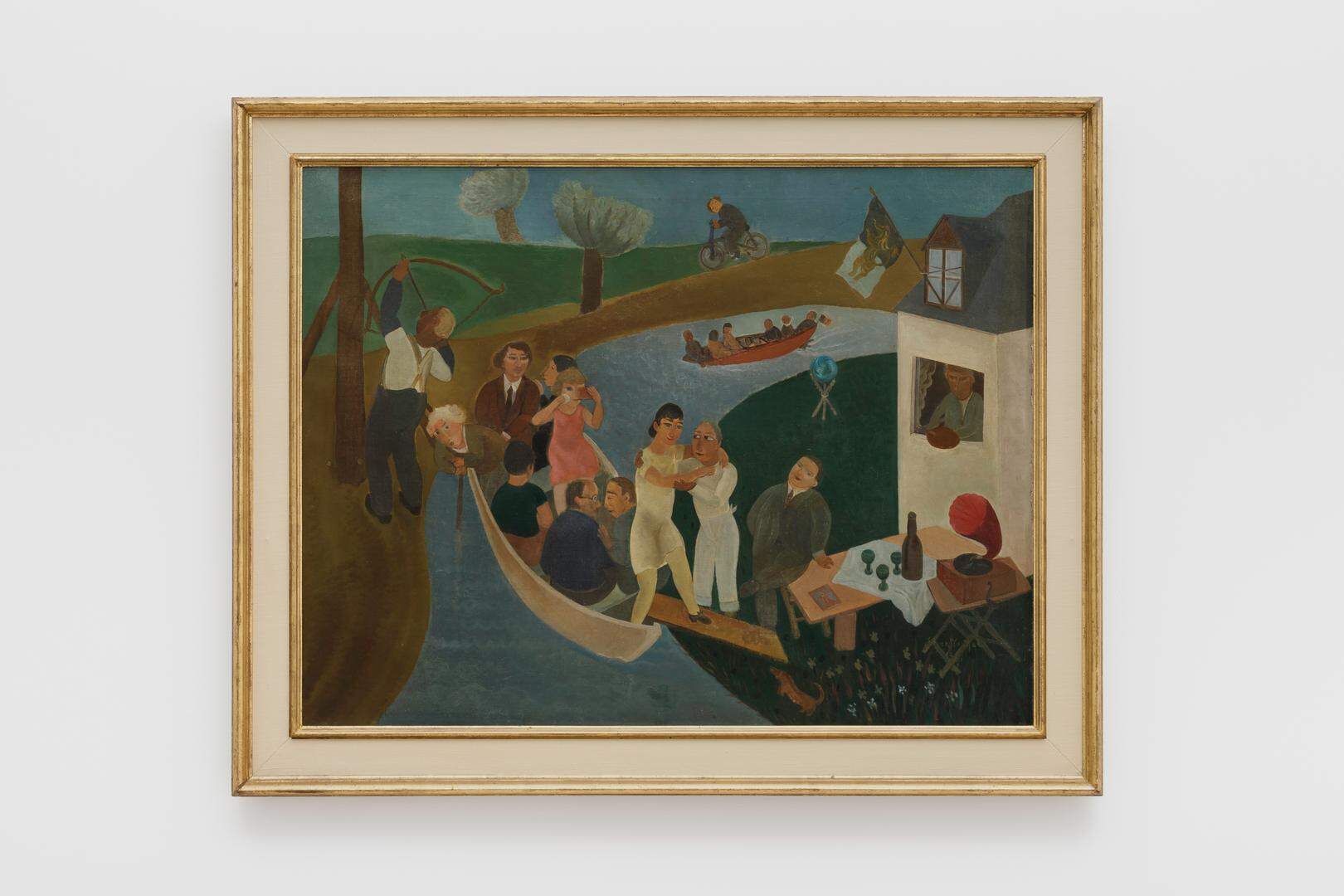 ‘Herinnering aan een zomer’ van Edgard Tytgat, het schilderij waar de gelijknamige tentoonstelling in Museum Dhondt-Dhaenens aan is opgehangen.