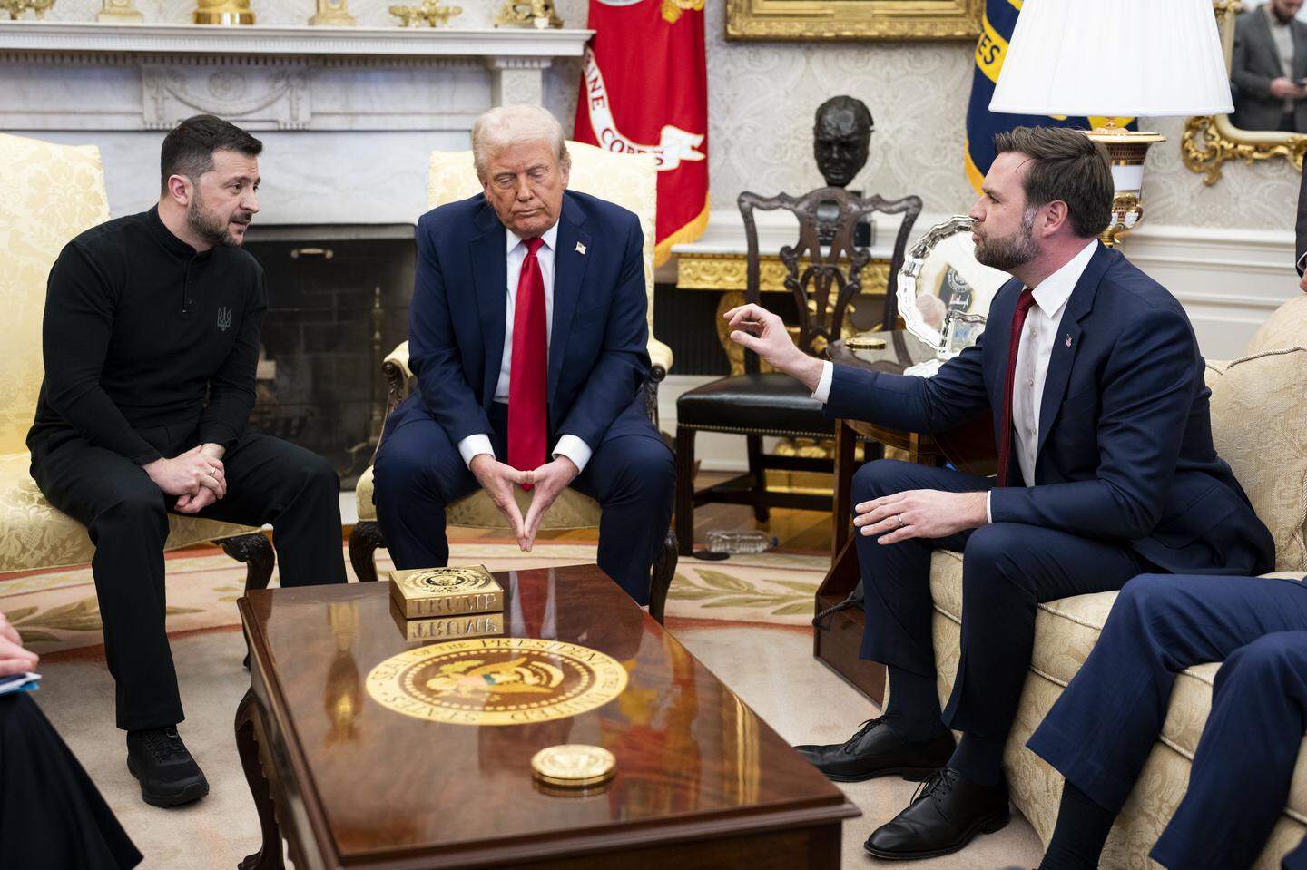 Het bezoek van Zelensky aan Trump en Vance draaide uit op een vernedering.