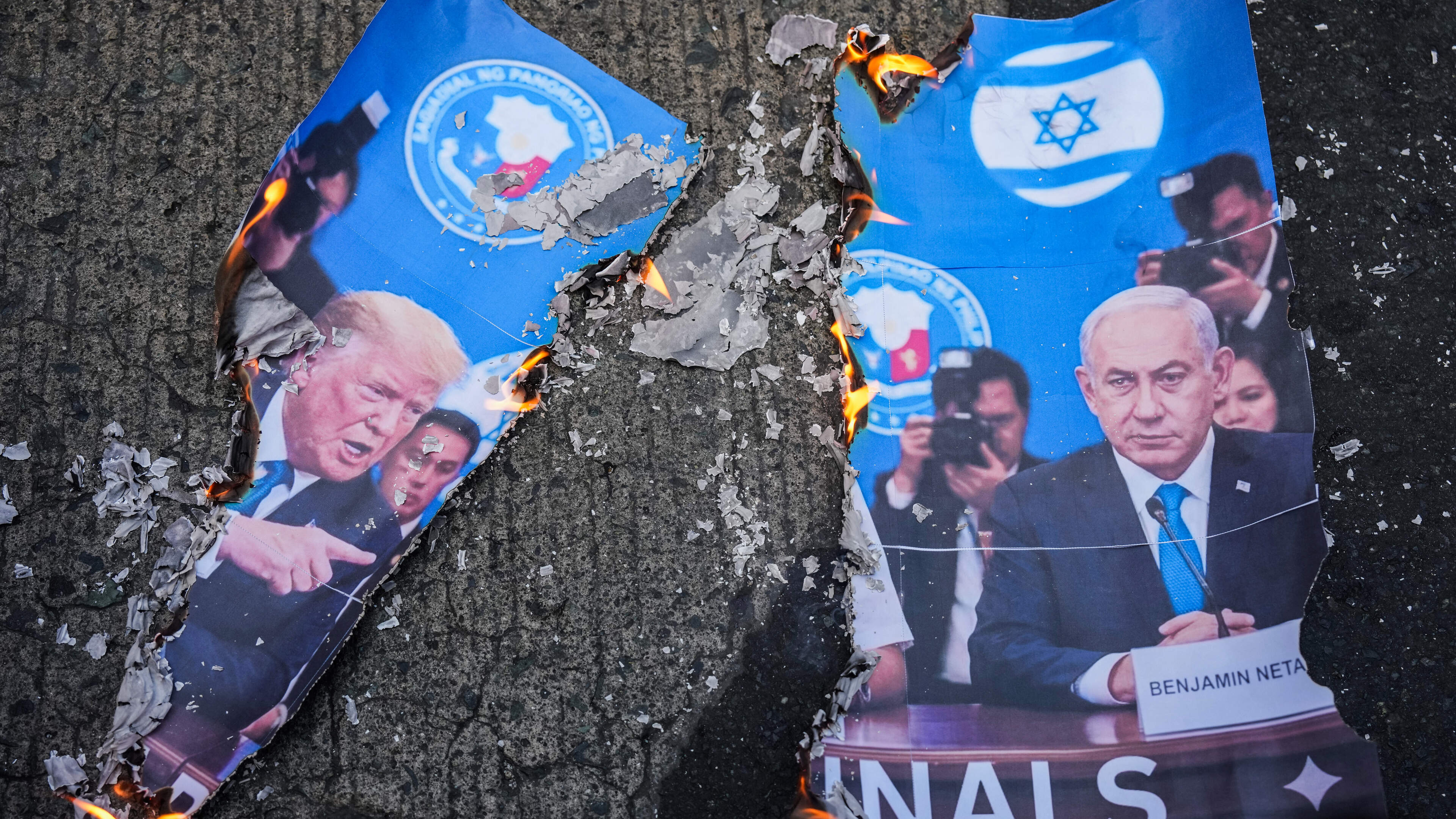 Hoe hard Trump ook tegenspartelt, Netanyahu blijft oorlog zo