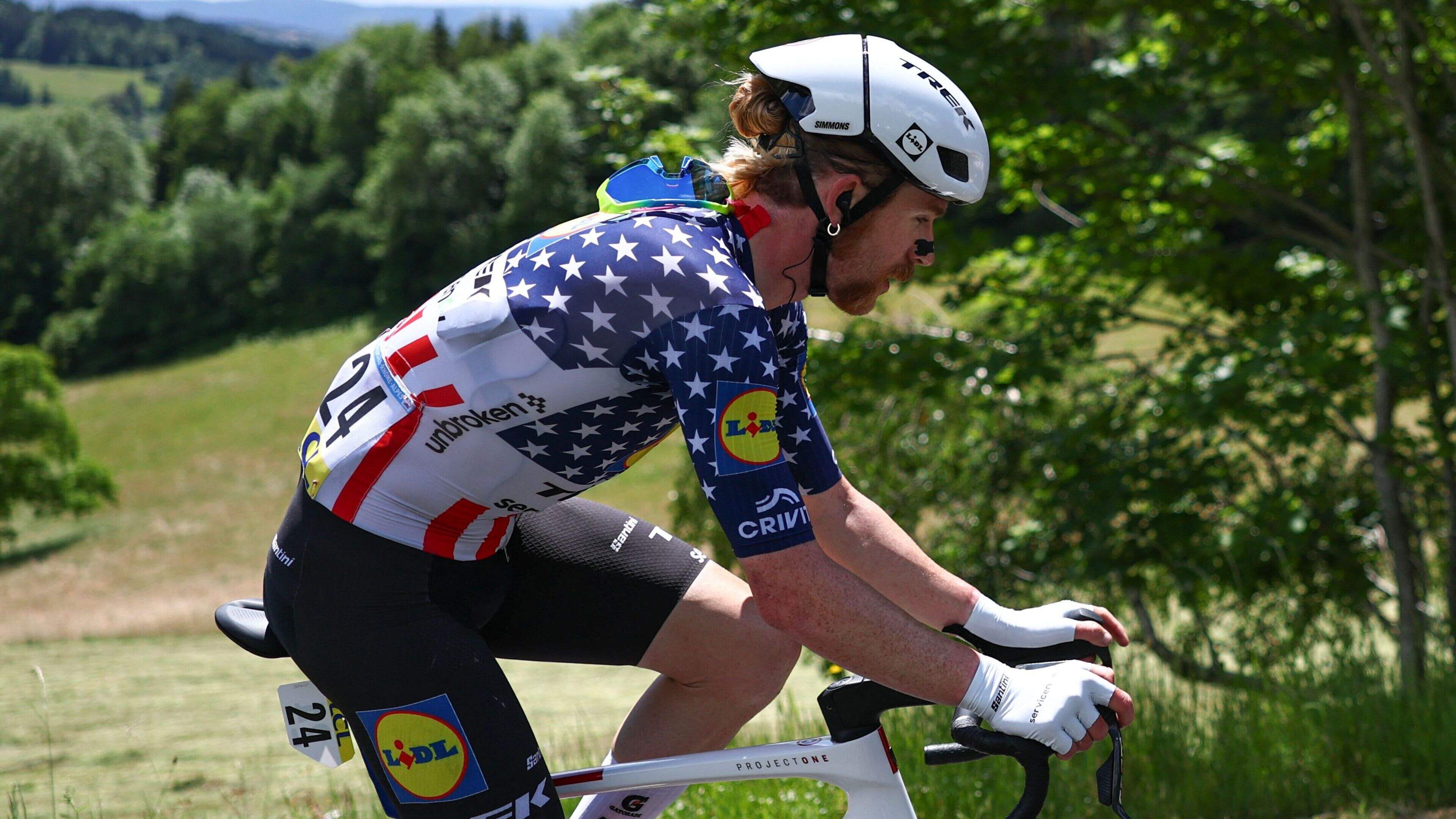 Met Quinn Simmons viert opnieuw een vluchter in Auvergne, Wo