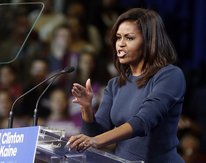 First Lady Michelle Obama nog een laatste keer op cover Vogue | De