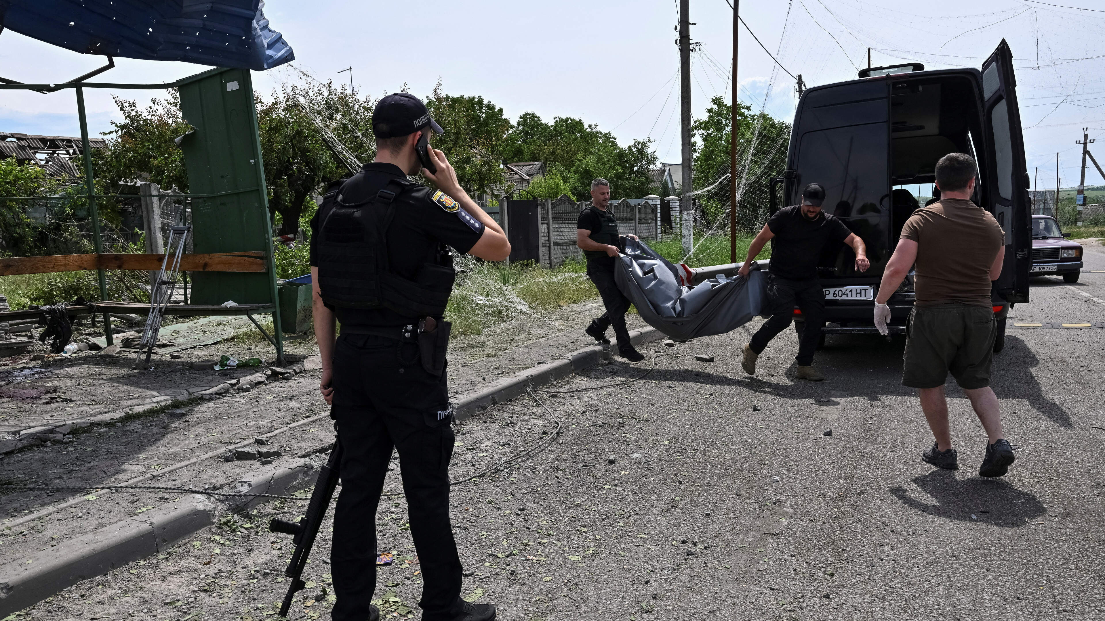 Vijf doden en 14 gewonden door Russische aanval in Zaporizja