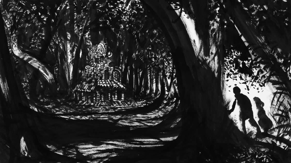 紙の上の夜鴉: イラストレーターが展覧会「In the night」で闇に敬意を表する ★★★★☆