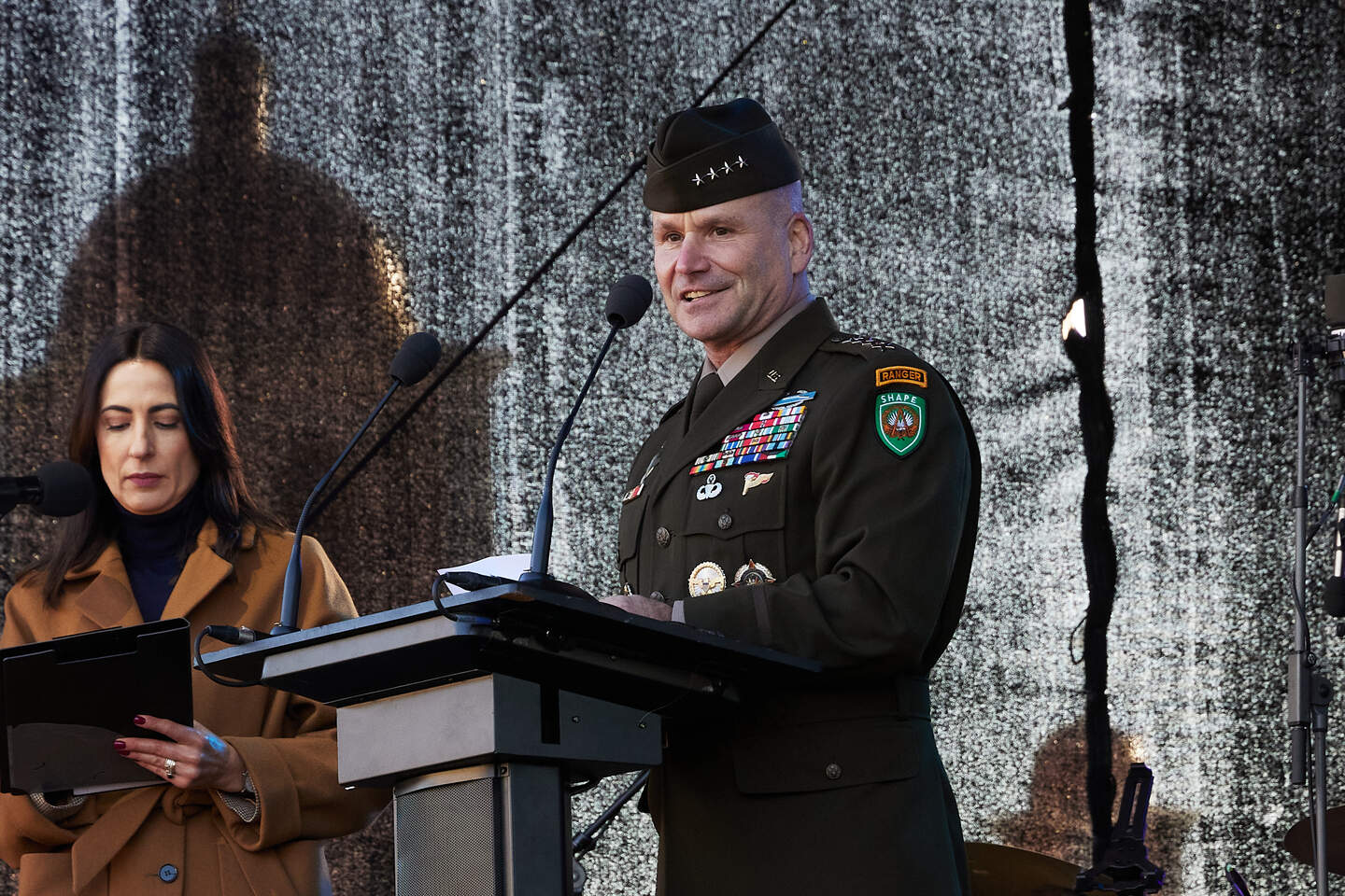 Christopher Cavoli in Vilnius.