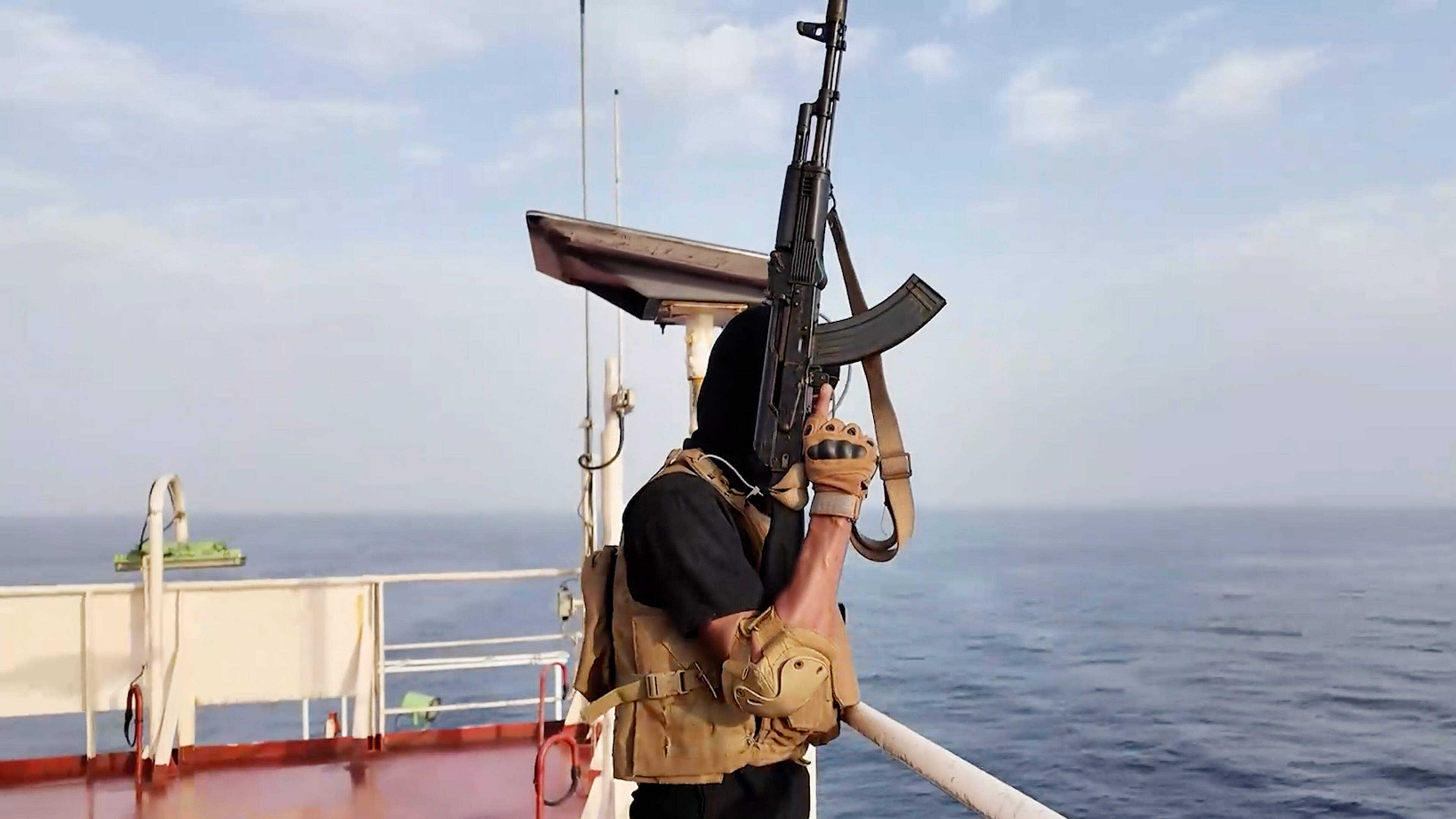 Met symbolische raketaanval herinneren Houthi’s de wereld aa