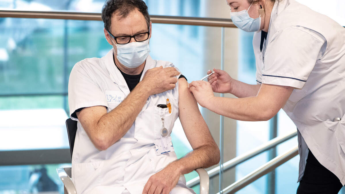 Flemish hospital flu vaccination rates hover around 50 percent