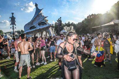 Themabeeld van Tomorrowland, afgelopen weekend.
