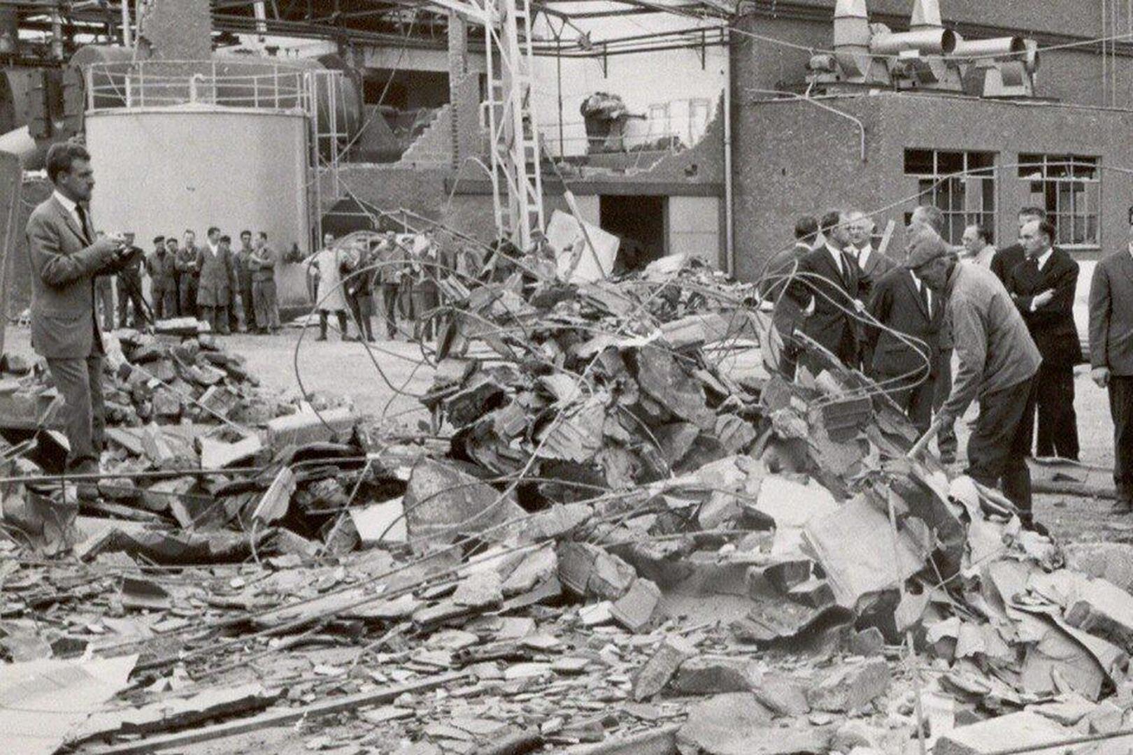 Oostmalle, na de tornado van 1967.