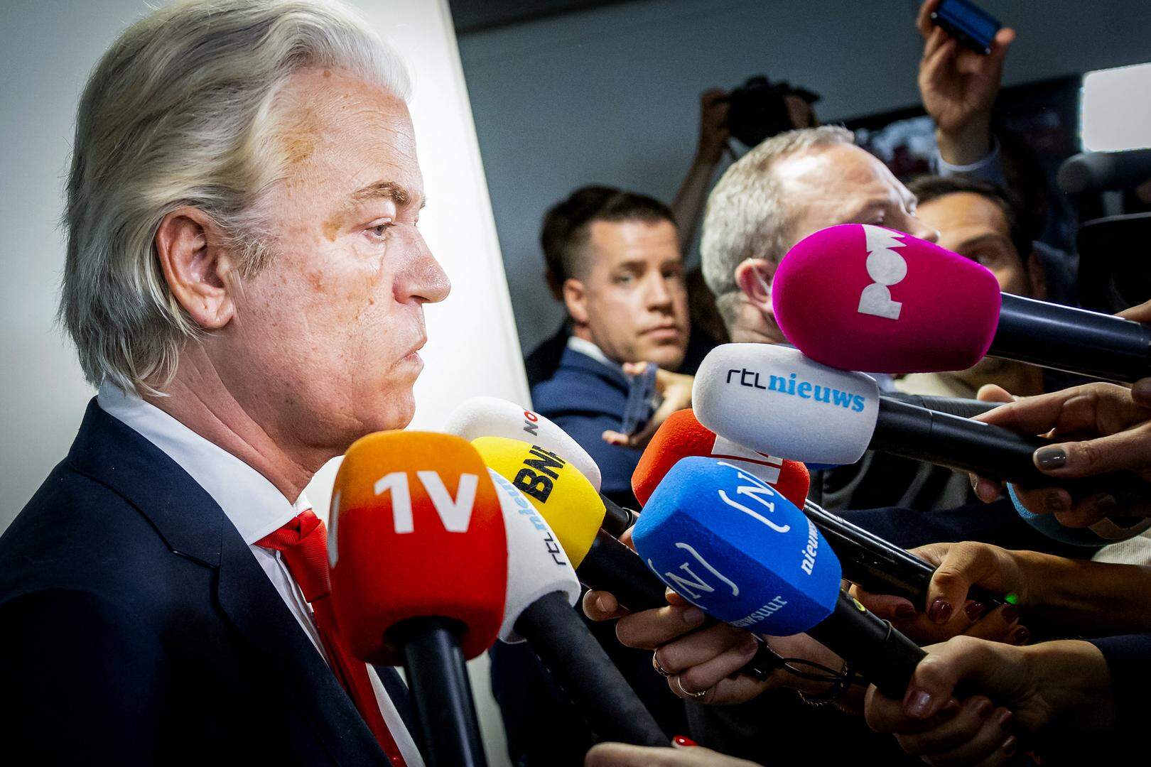 Wilders heeft noor de vlucht gekozen.