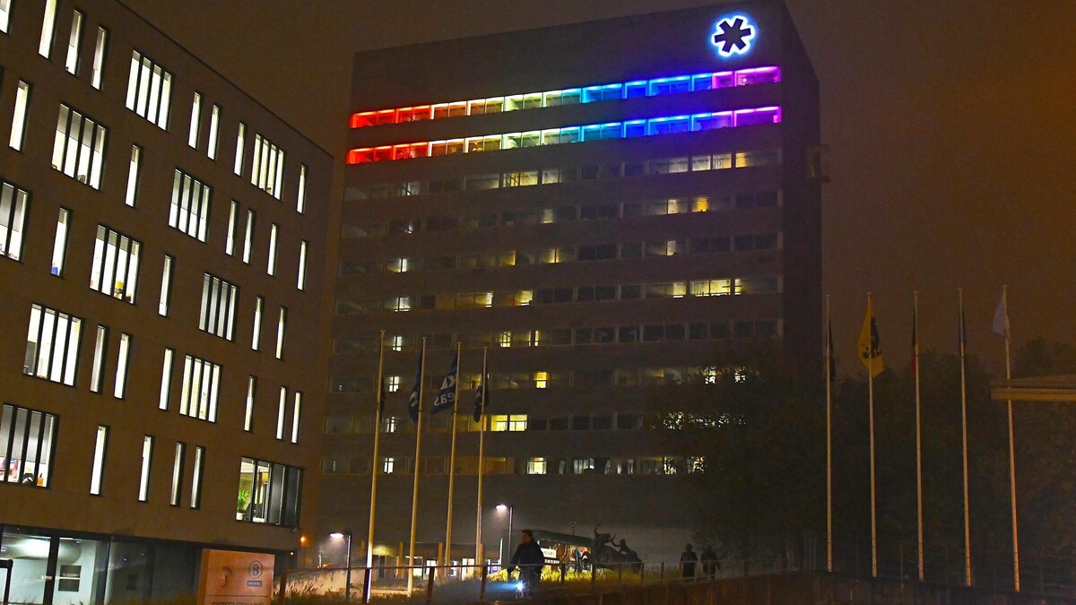 Kindersjaal - Sjaal Kind - Regenboog - Meisjessjaal - Roze - Lazy Cat