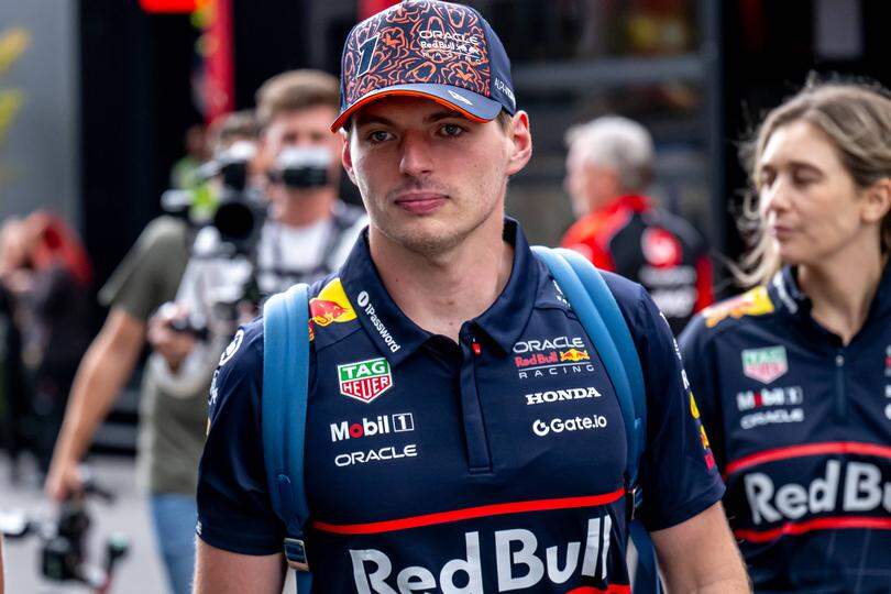 Max Verstappen in Francorchamps.