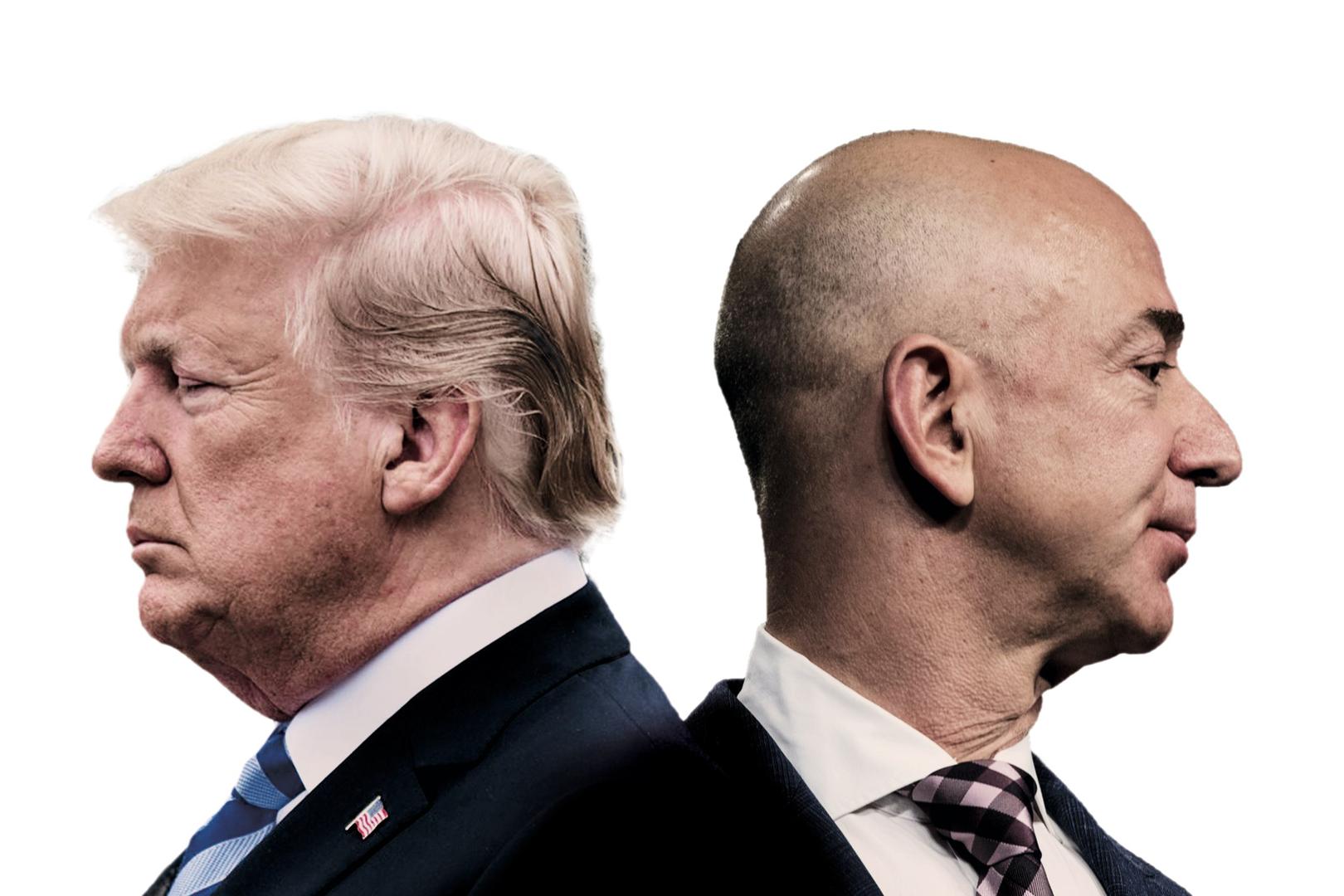 Waarom Trump zo'n hekel heeft aan Jeff Bezos | De Standaard