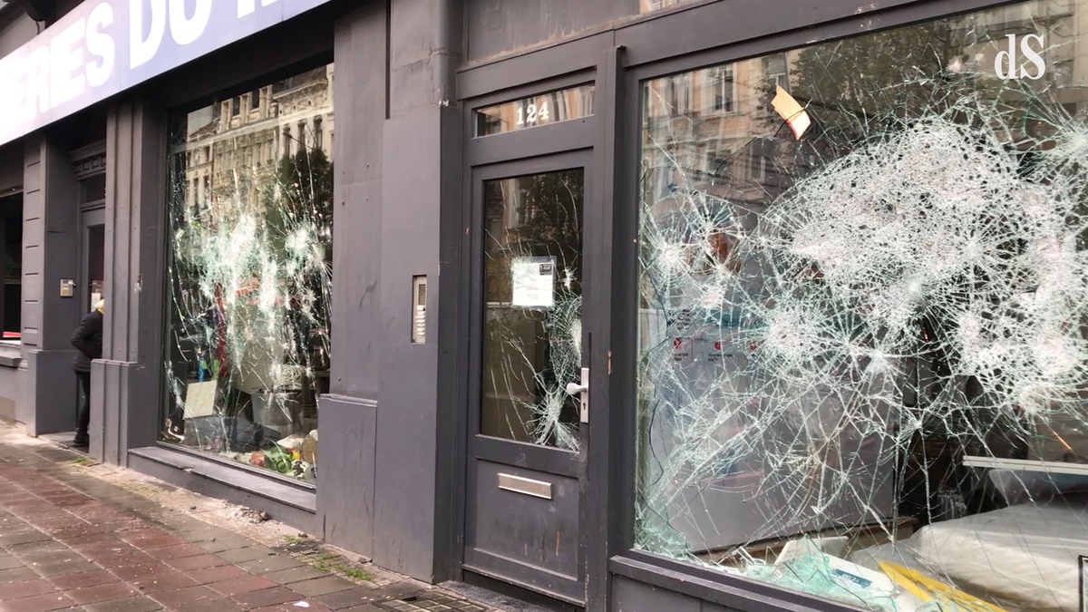 Zo ziet Brussel eruit na de rellen | De Standaard