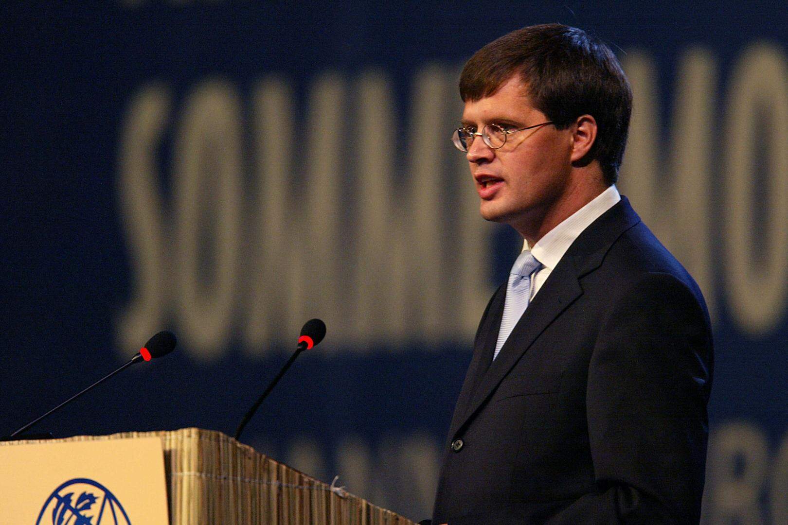 Voormalig Nederlands premier Jan Peter Balkenende.  