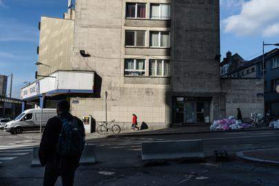 De wijk rond het Brusselse Noordstation is gekend om haar drugsgerelateerde problemen.