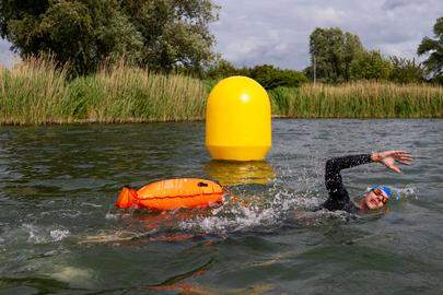 2025/06/10. Brugge. Repo bij de Langereizwemmers in Brugge, een repo over zwemmen in open water.