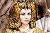 Elizabeth Taylor als Cleopatra, een film van Joseph L. Mankiewicz (1963). 