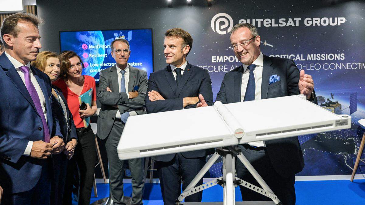 Macron daagt Musk's Starlink uit: Eutelsat, de Europese uitdager