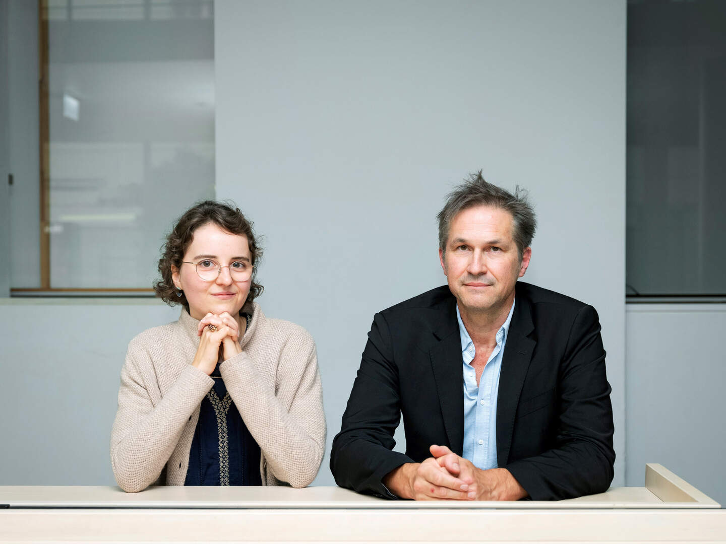 Francesca en Gerald Knaus. 