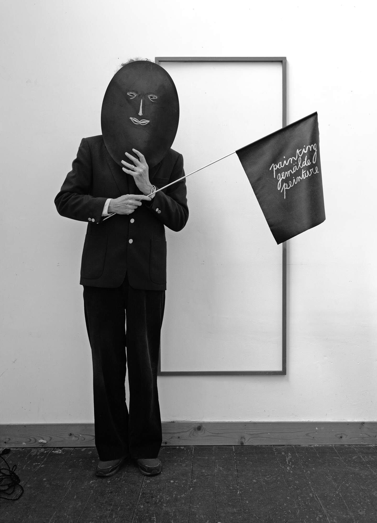 ‘A sculpture thinking of a visitor’, Nikolaas Demoen