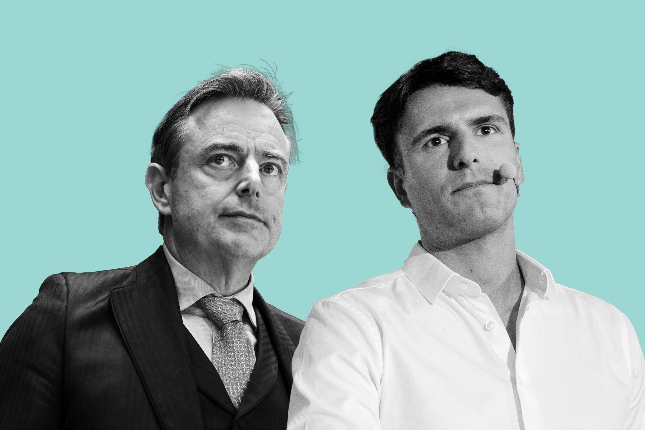 Bart De Wever en Conner Rousseau populairder dan ooit | De Standaard