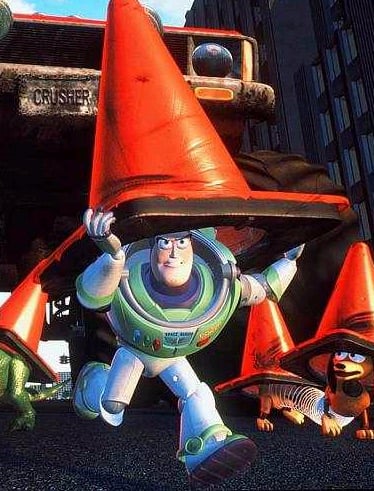 Buzz Lightyear was eerste man op de maan | De Standaard